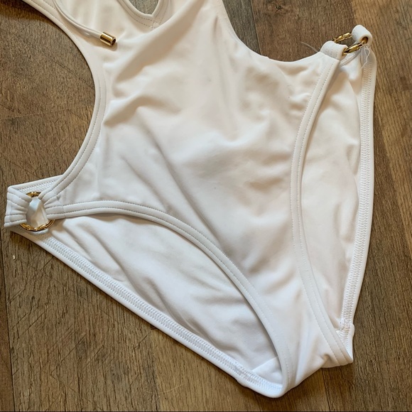 VS Vintage One Piece Strappy Cutout Swimsuit - Picture 2 of 12